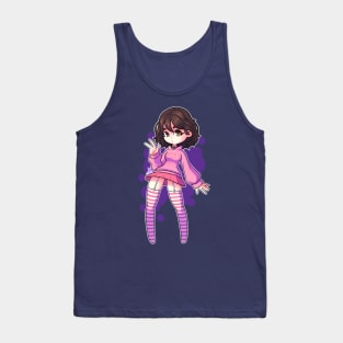 Yes Daddy Kawaii Girl Tank Top